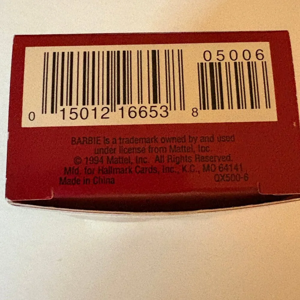 Hallmark Barbie Debut 1959 ornament, w/ box - Picture 3 of 4